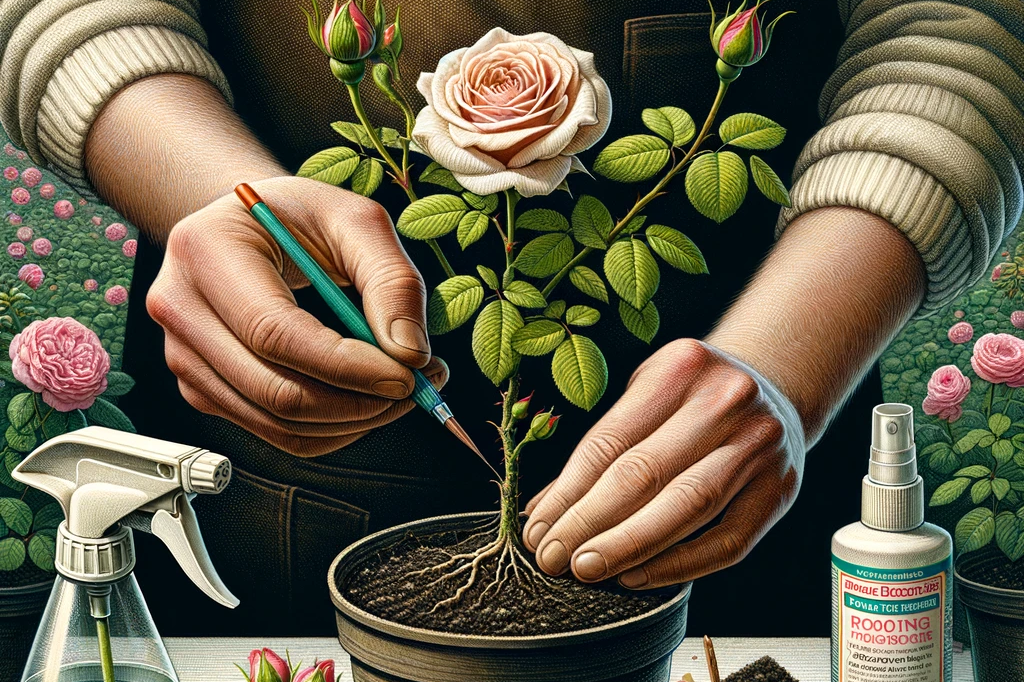 How to propagate your rose